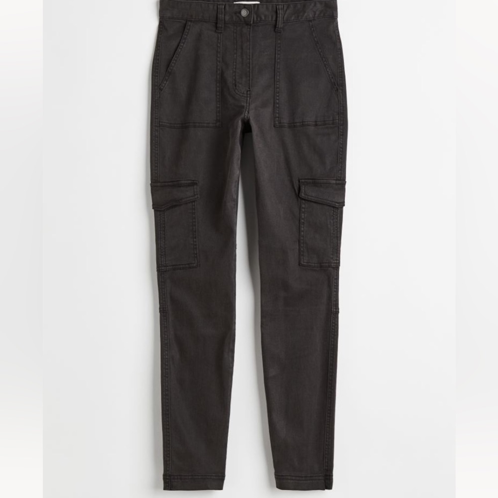H&M skinny cargo pants